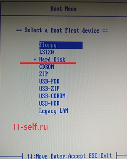 Нет варианта загрузки с usb флешки в BIOS