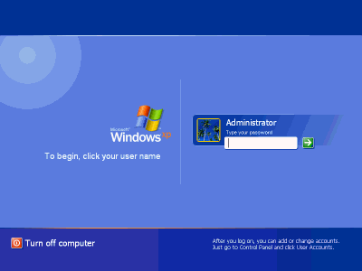 Как войти в Windows XP под администратором