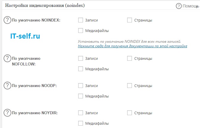 Почему не индексируется сайт на WordPress