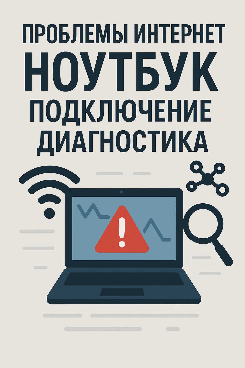 Диагностика проблем с интернетом на ноутбуке
